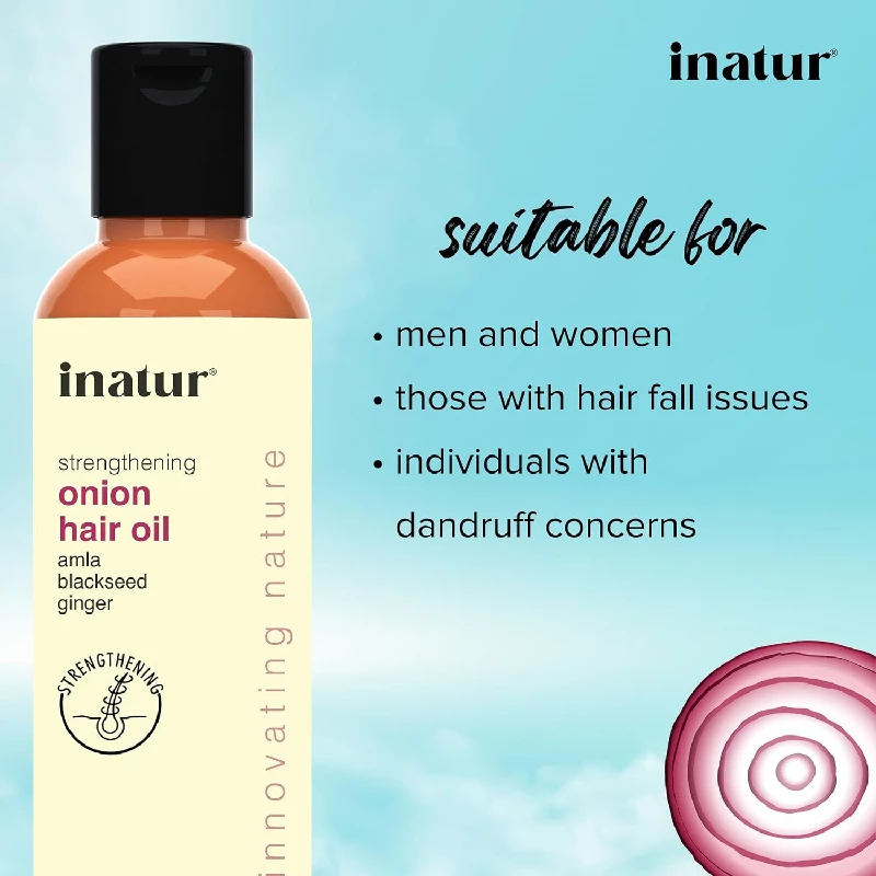 Inatur Onion Hair Oil, 100 ml-4.webp